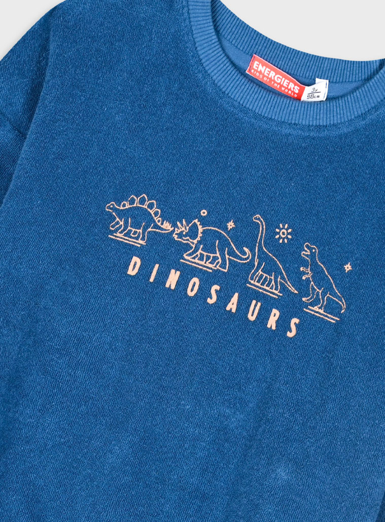 Fleece sweatshirt for boys | PETROL