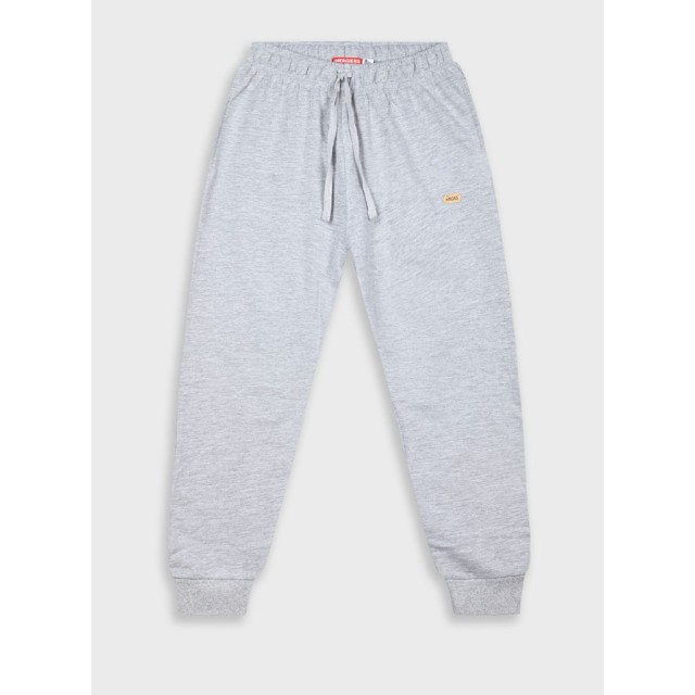 Fleece sweatpants for boys | GREY MELANGE Fleece sweatpants for boys | GREY MELANGE