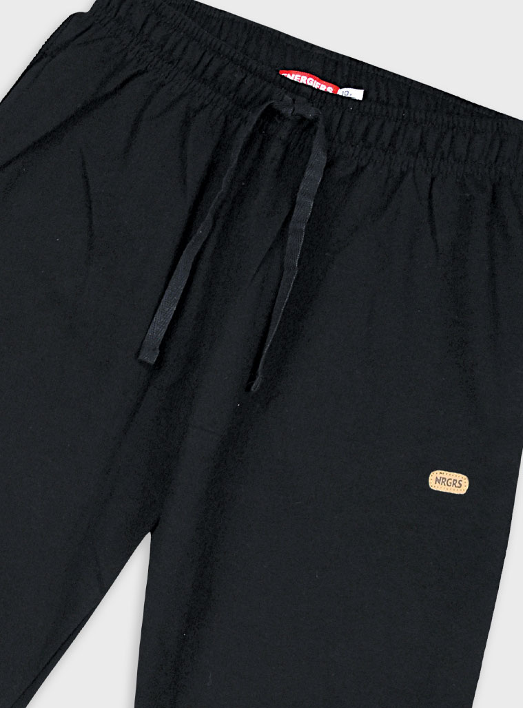 Παντελόνι φούτερ φόρμας για αγόρι | ΜΑΥΡΟ