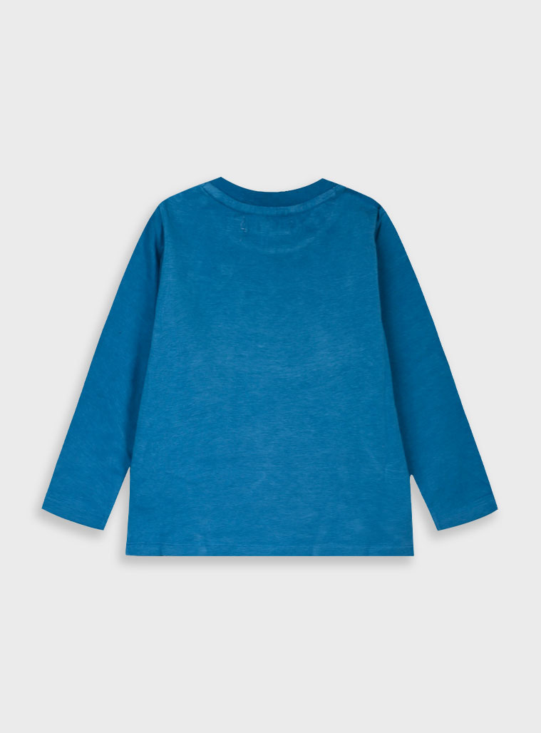 Long sleeve jersey shirt for boys | PETROL Long sleeve jersey shirt for boys | PETROL