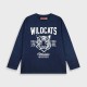 Long sleeve jersey shirt for boys | NAVY Long sleeve jersey shirt for boys | NAVY