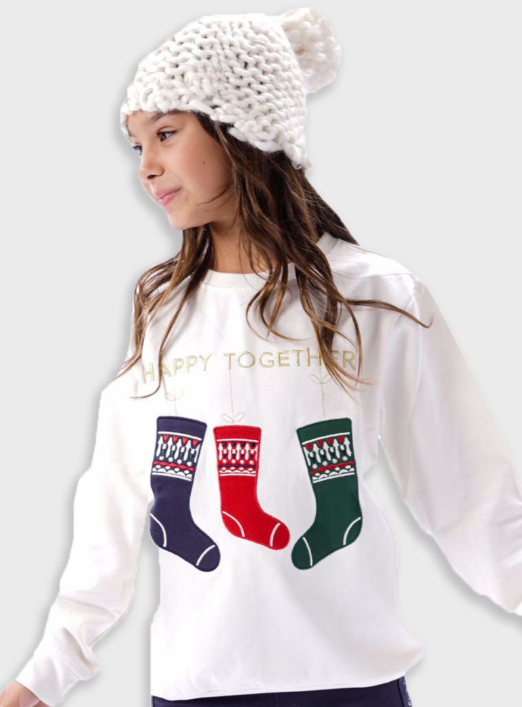 Χριστουγεννιάτικο φούτερ | ΕΚΡΟΥ Χριστουγεννιάτικο φούτερ | ΕΚΡΟΥ