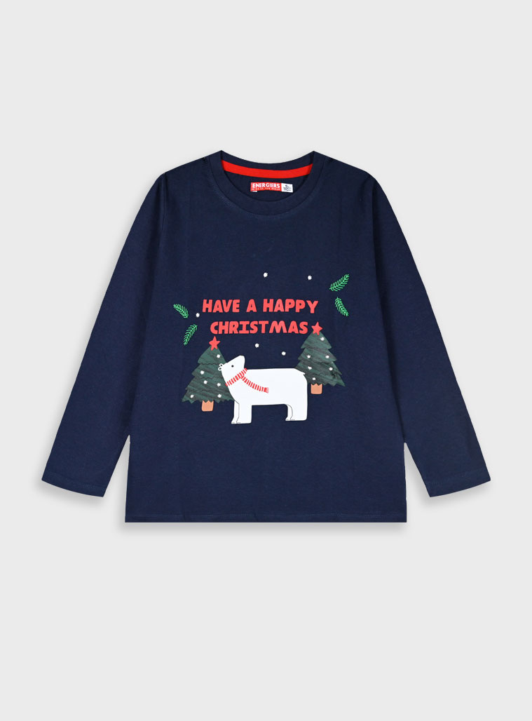 Χριστουγεννιάτικη μακρυμάνικη μπλούζα | ΜΑΡΕΝ Χριστουγεννιάτικη μακρυμάνικη μπλούζα | ΜΑΡΕΝ