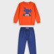 Fleece tracksuit set for boys | NAVY