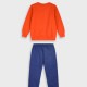 Fleece tracksuit set for boys | NAVY
