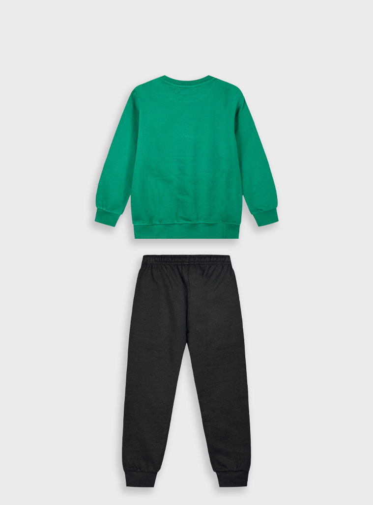 Σετ φούτερ φόρμα για αγόρι | ΜΑΥΡΟ