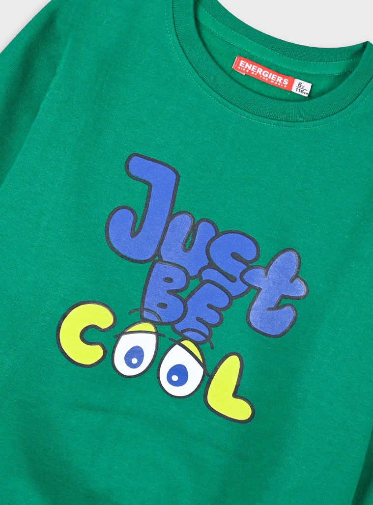 Σετ φούτερ φόρμα για αγόρι | ΜΑΥΡΟ