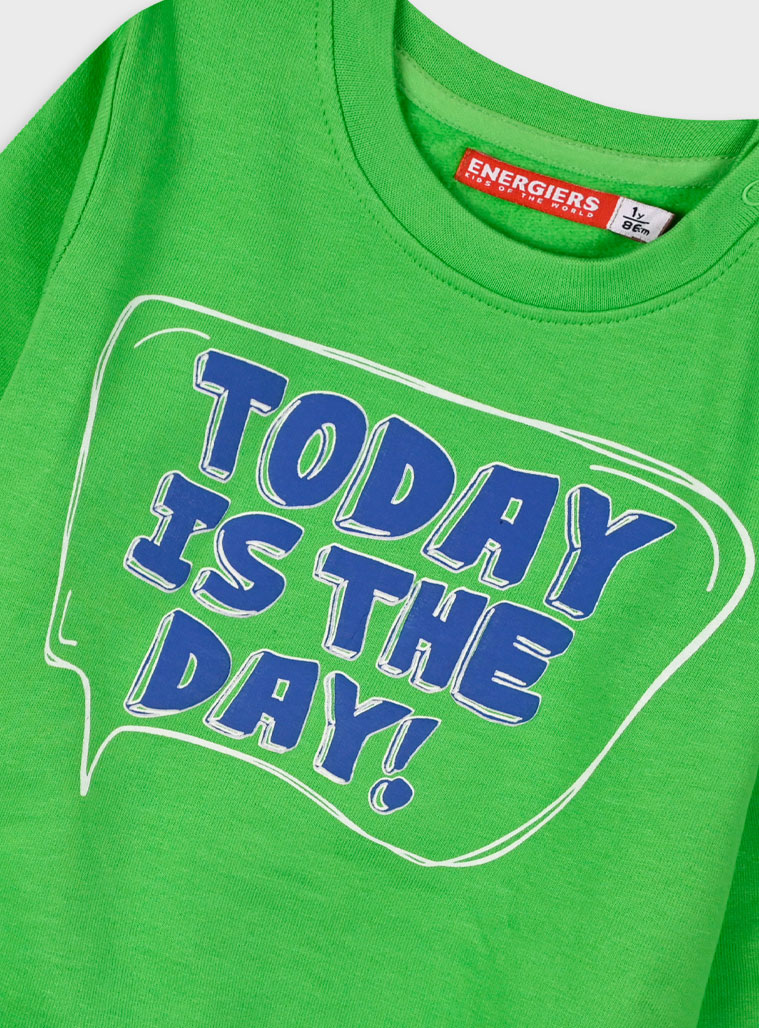 Fleece tracksuit set for boys | ROYAL BLUE