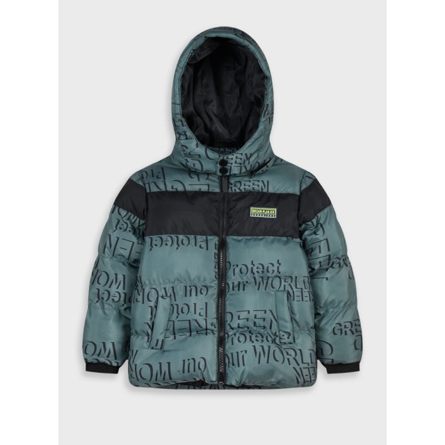 Jacket with hood | ALL OVER PRINT