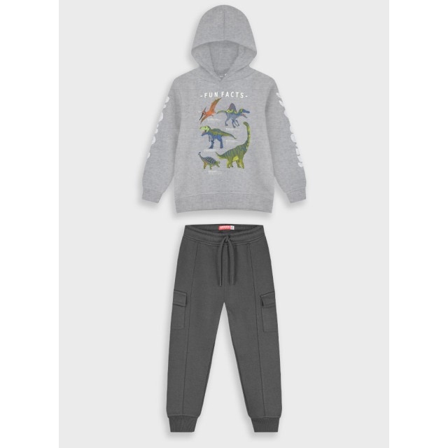 Tracksuit with print | ANTHRACITE
