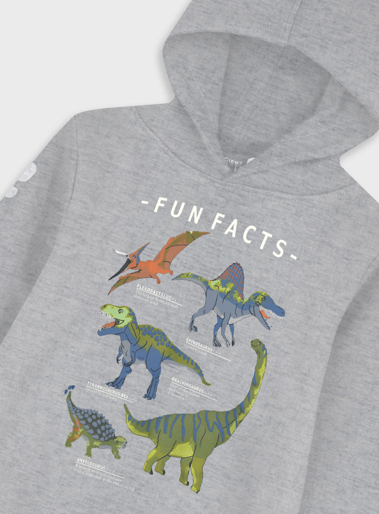 Tracksuit with print | ANTHRACITE