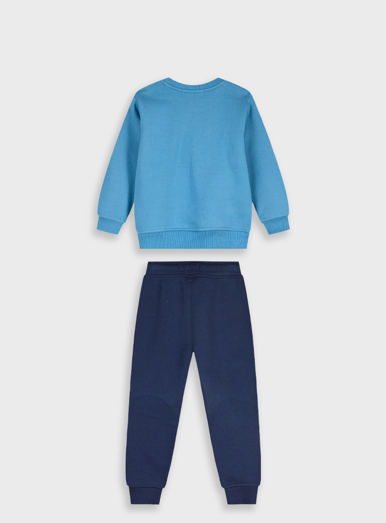 Tracksuit with print | NAVY