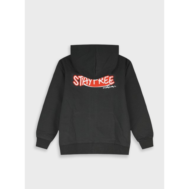 Hooded jacket | BLACK