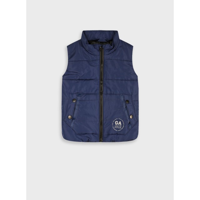 Sleeveless jacket | NAVY