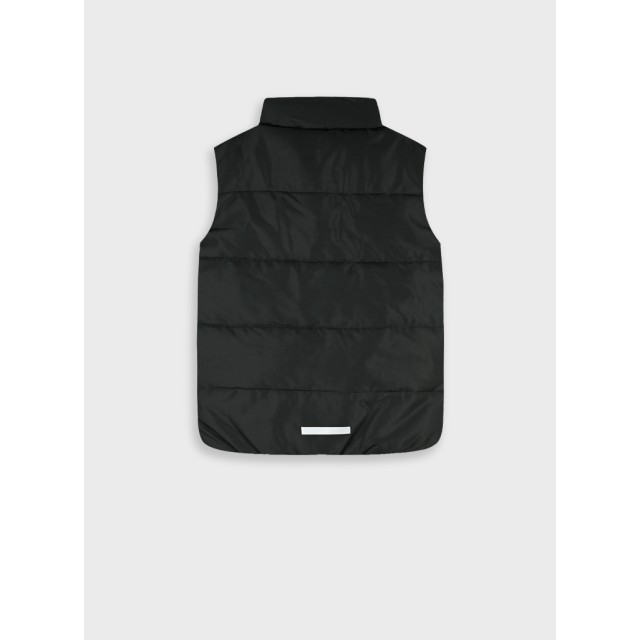Sleeveless jacket | BLACK