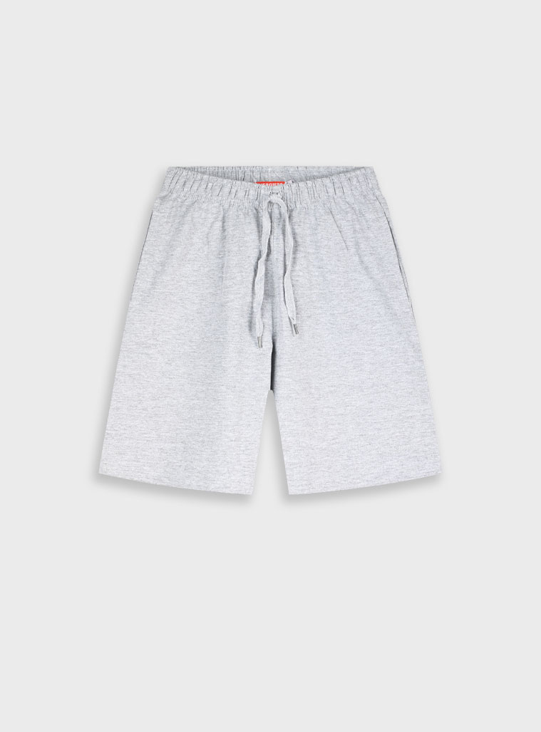 Basic Line bermuda for boys | GREY MELANGE