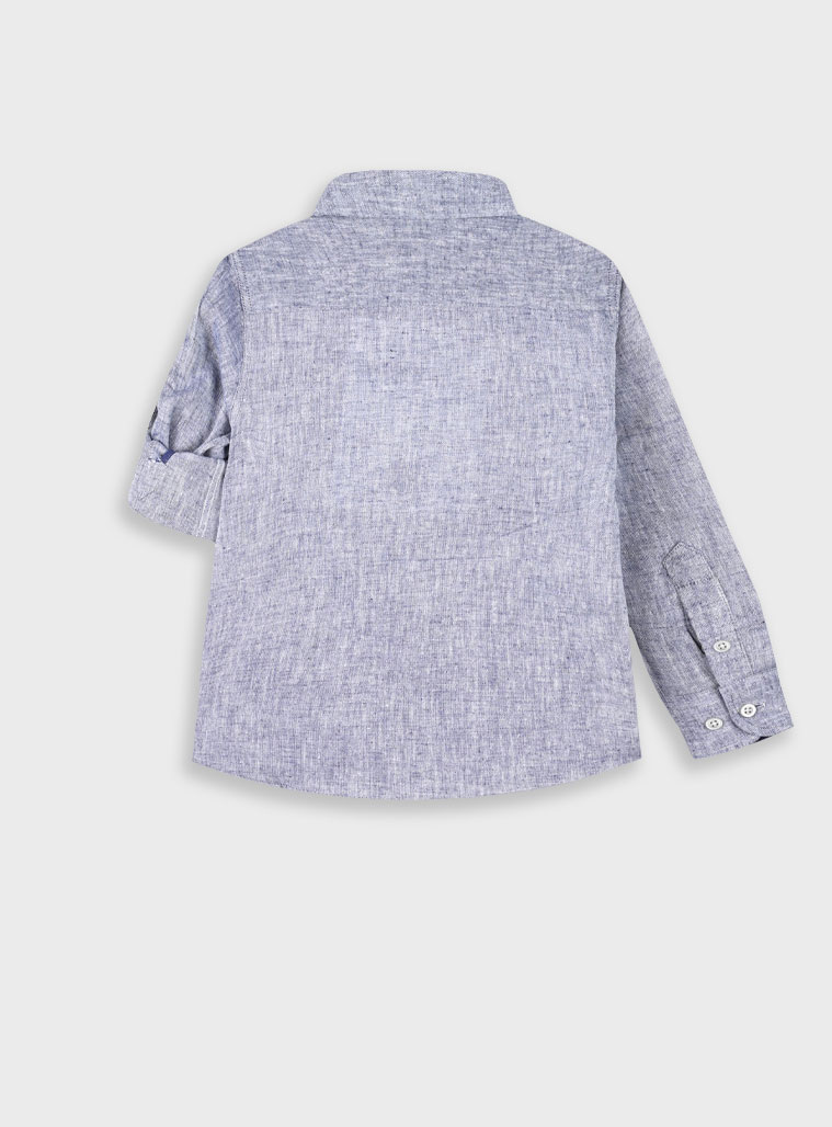 Button down shirt for boys | NAVY