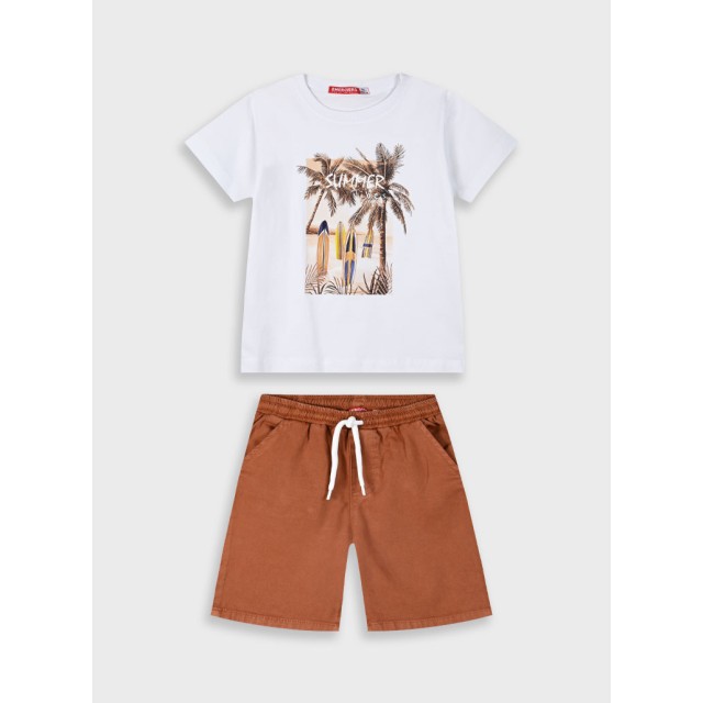 Set with print for boys | TERRACOTTA
