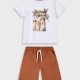 Set with print for boys | TERRACOTTA