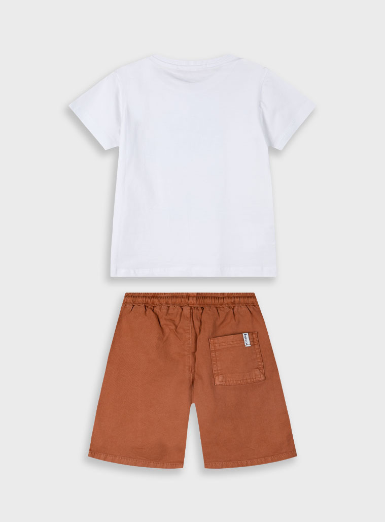 Set with print for boys | TERRACOTTA