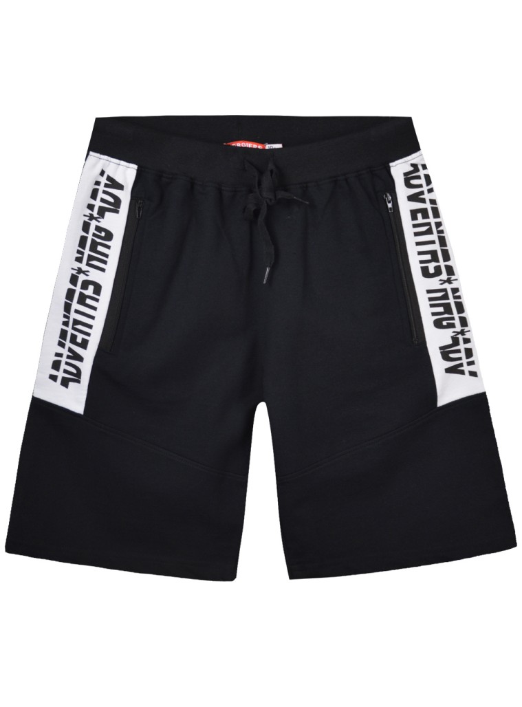 Fleece bermuda | BLACK