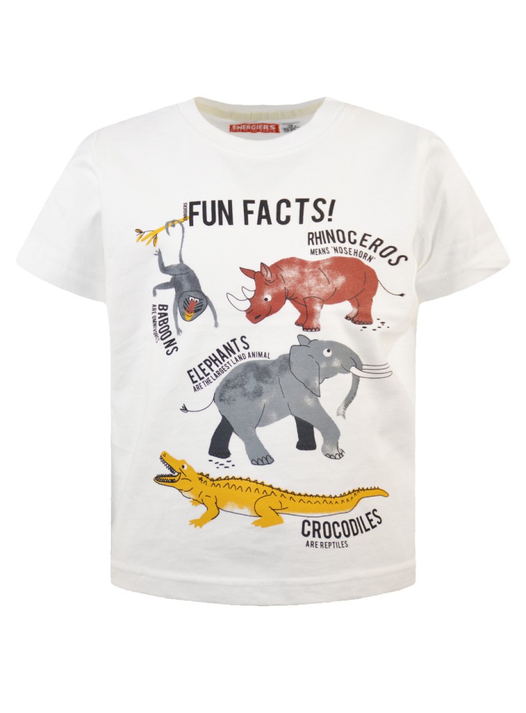 Μακό μπλούζα Fun Facts | ΕΚΡΟΥ