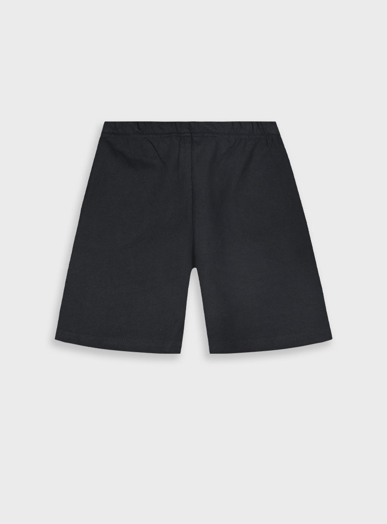 Βερμούδα φούτερ για αγόρι | ΜΑΥΡΟ