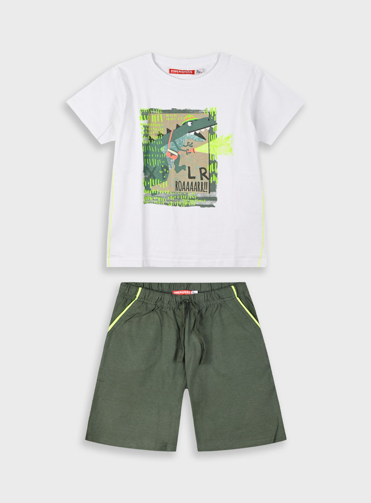 Set with print for boys | OLIVE