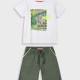 Set with print for boys | OLIVE