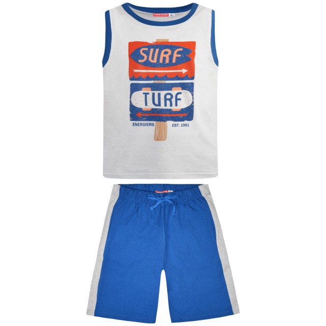 Jersey set print Surf | ROYAL BLUE