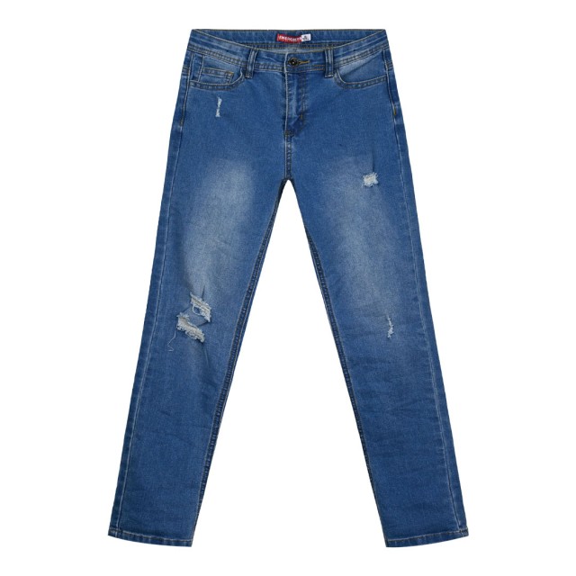 Παντελόνι τζην με σκισίματα για αγόρι | ΜΠΛΕ ΤΖΗΝ