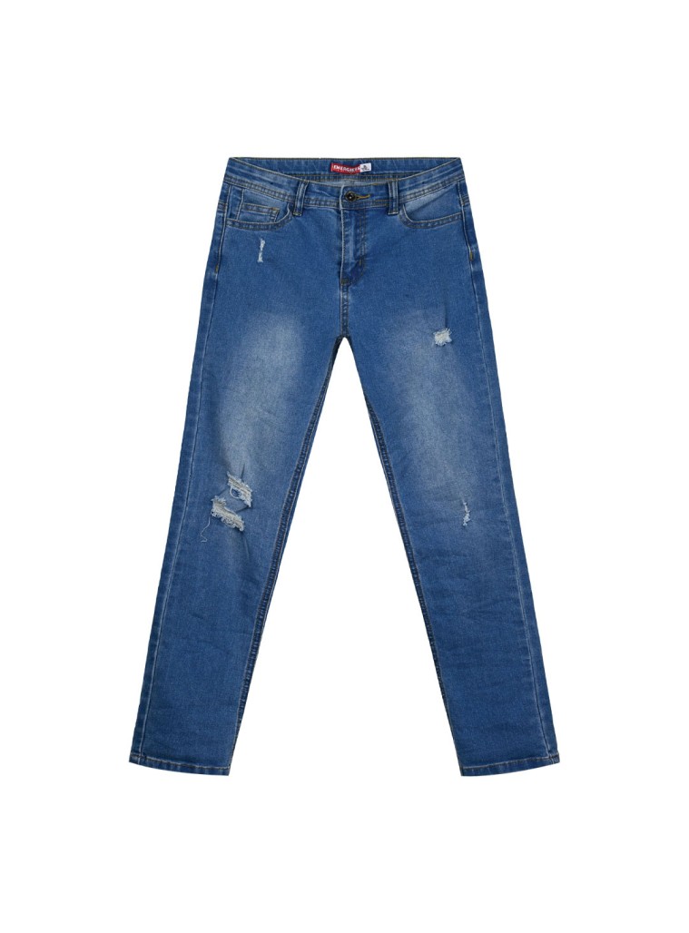 Παντελόνι τζην με σκισίματα για αγόρι | ΜΠΛΕ ΤΖΗΝ