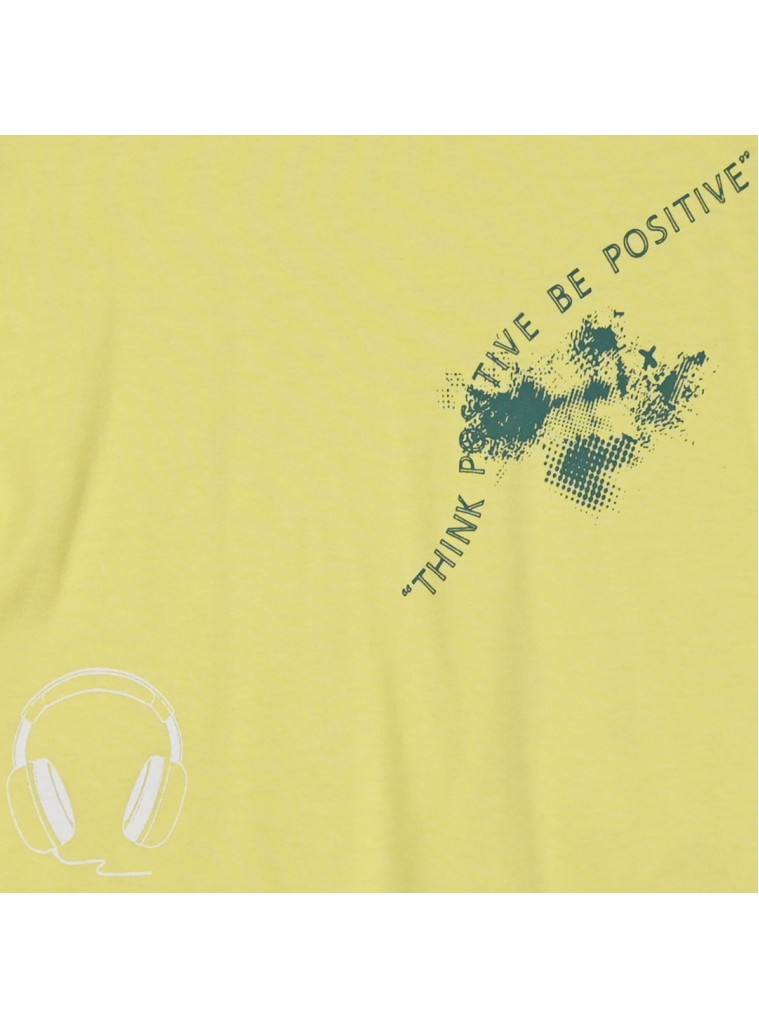 Boy΄s jersey set with print on the shirt and bermuda | PETROL