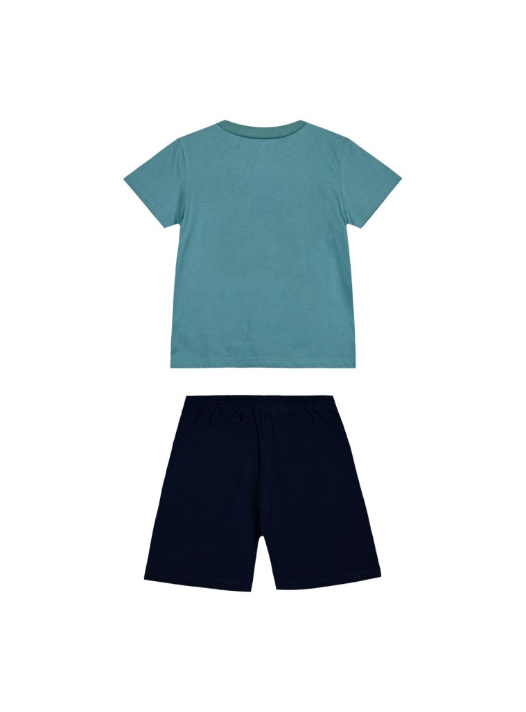 Παιδικό μακό σετ 2 τεμάχια με τύπωμα στην μπλούζα για αγόρι | ΜΑΡΕΝ