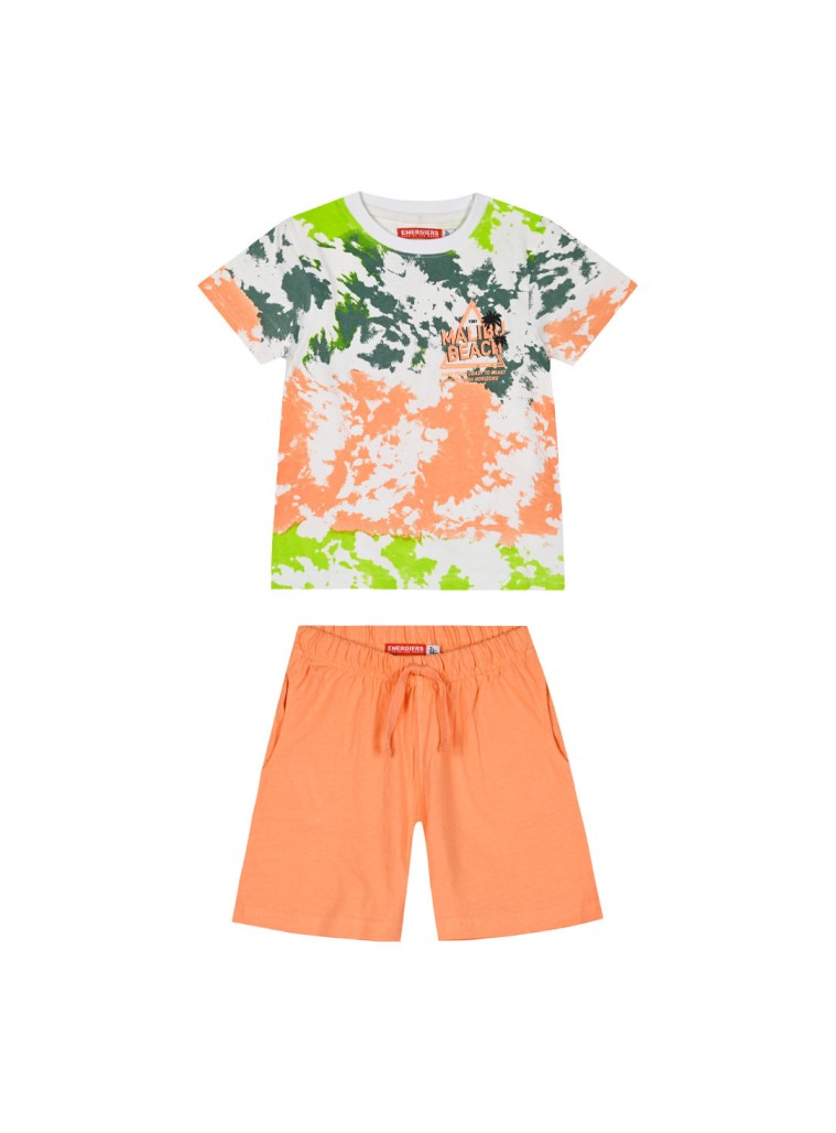Παιδικό σετ μακό 2 τεμάχια για αγόρι με τύπωμα και στην πλάτη | ΒΕΡΥΚΟΚΚΙ