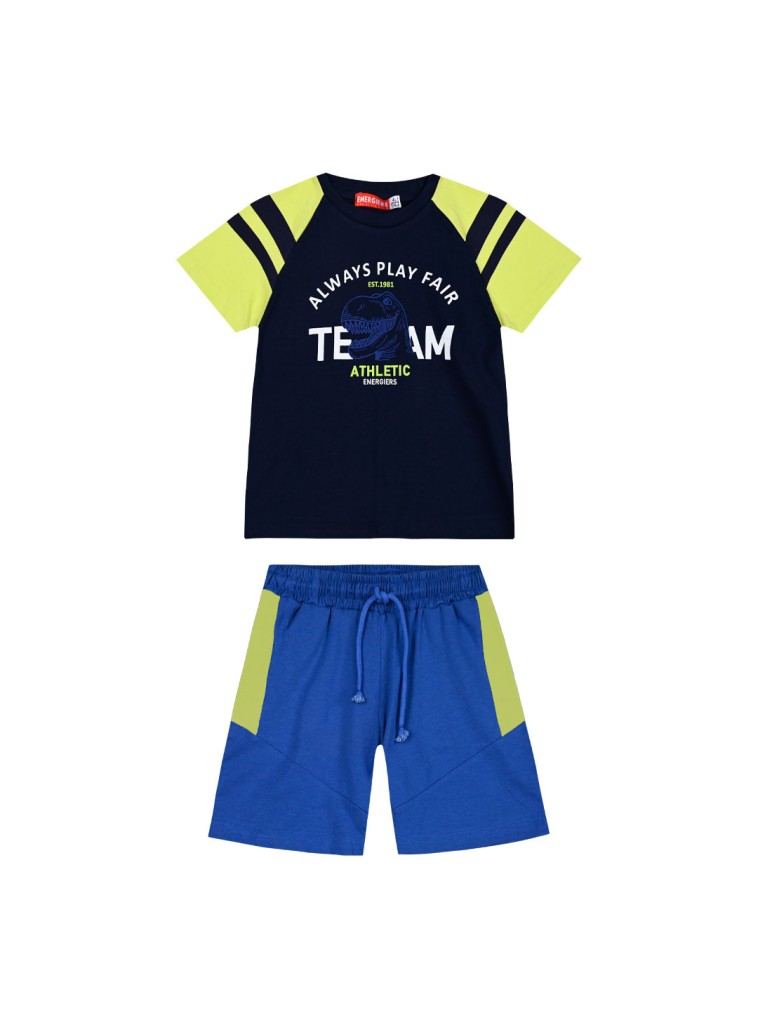 Παιδικό σετ μακό 2 τεμάχια με τύπωμα για αγόρι | ΡΟΥΑ