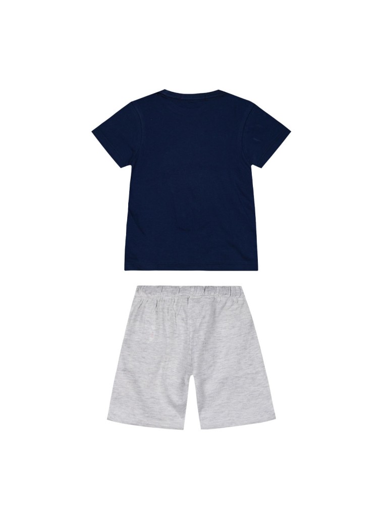 Παιδικό σετ μακό 2 τεμάχια με τύπωμα για αγόρι | ΜΕΛΑΝΖΕ