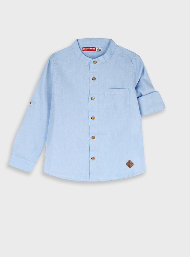 Button down shirt for boys | LIGHT BLUE