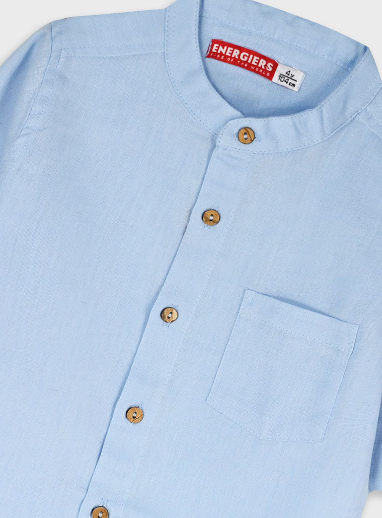 Button down shirt for boys | LIGHT BLUE