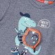 Set with striped t-shirt for boys | MINT GREEN