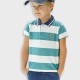 Set with striped t-shirt for boys | BLUE DENIM
