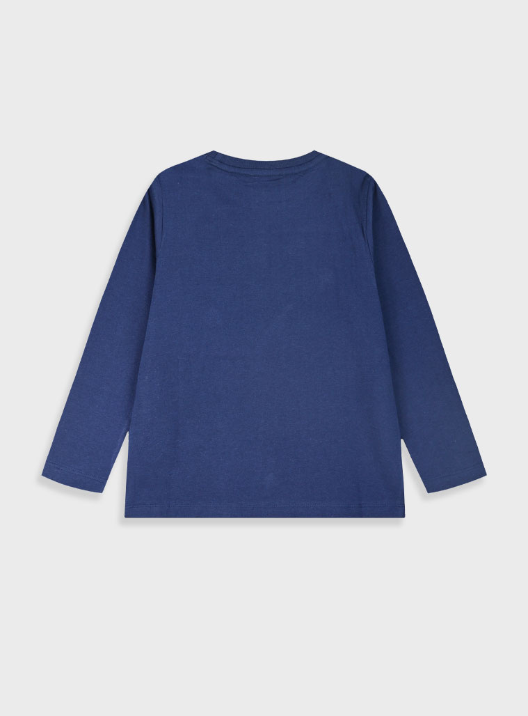 T-shirt with print for boys | NAVY