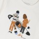 T-shirt with print for boys | ECRU