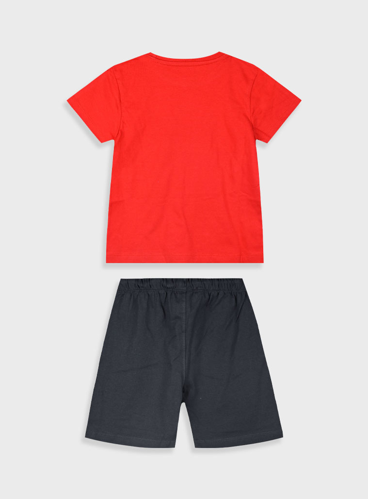 Σετ με τύπωμα για αγόρι | ΜΑΥΡΟ