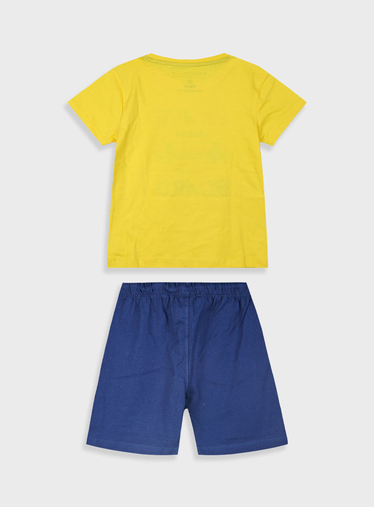 Σετ με τύπωμα για αγόρι | ΜΠΛΕ