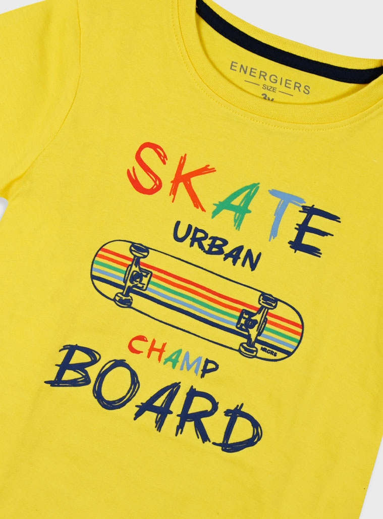 Σετ με τύπωμα για αγόρι | ΜΠΛΕ