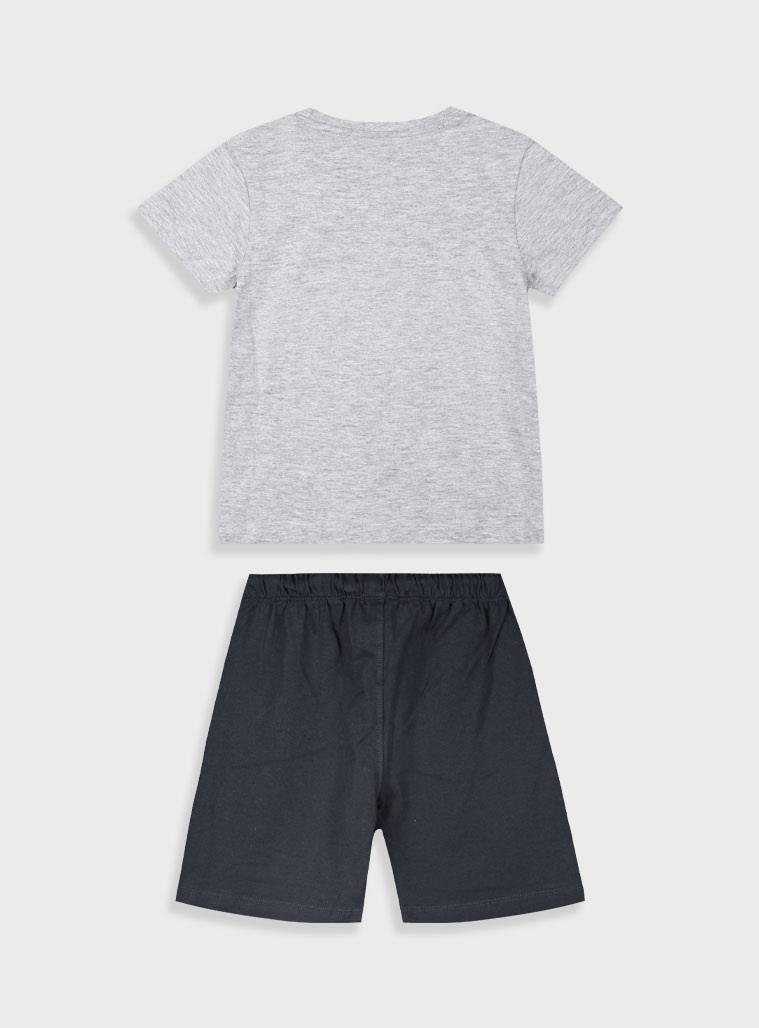 Σετ με τύπωμα για αγόρι | ΜΑΥΡΟ