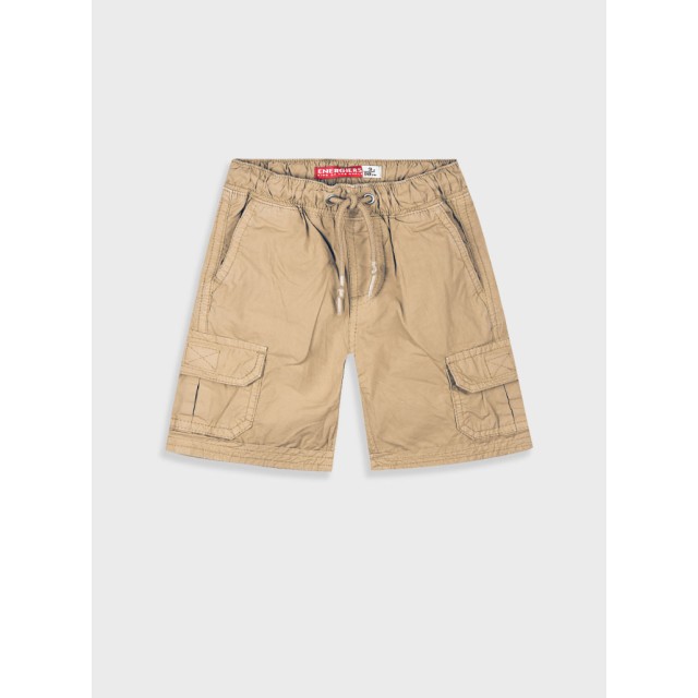 Cargo bermuda for boys | BEIGE