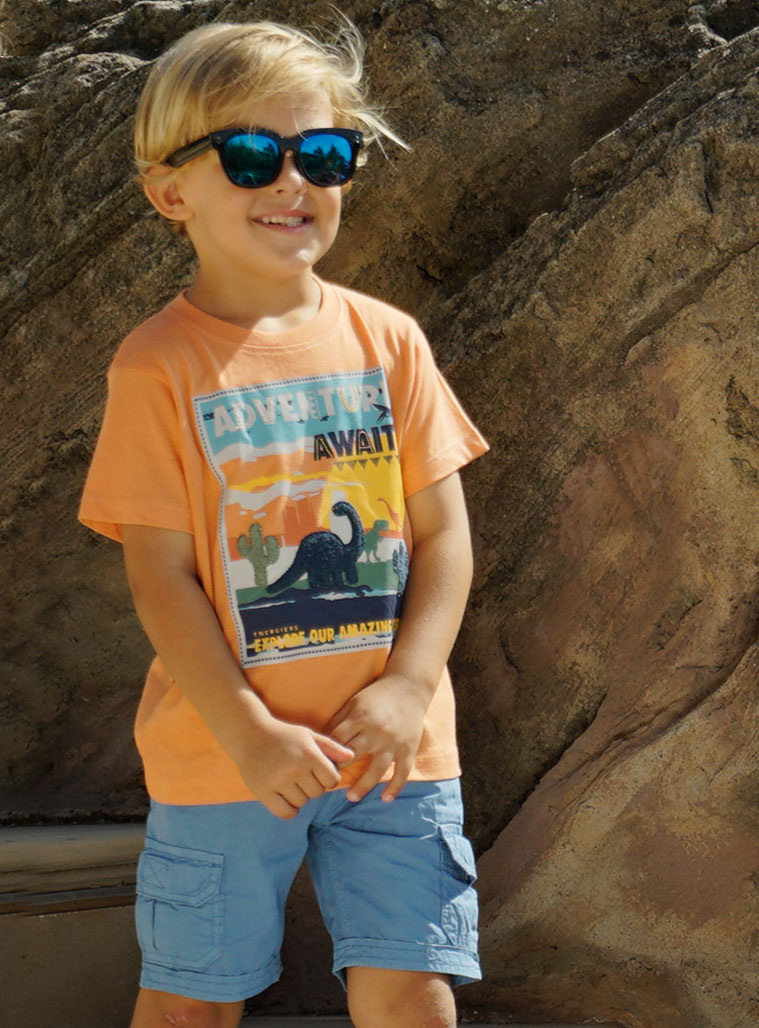 Cargo bermuda for boys | BLUE DREAM