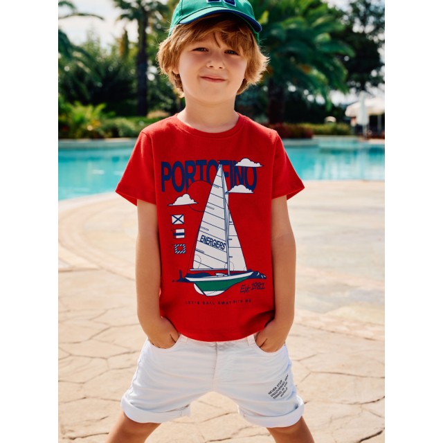 Bermuda for boys | WHITE